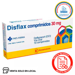 Disflax Comprimidos 30mg Producto Cenabast