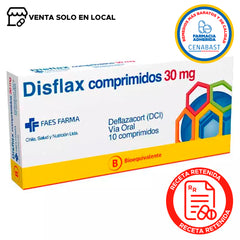 Disflax Comprimidos 30mg Producto Cenabast