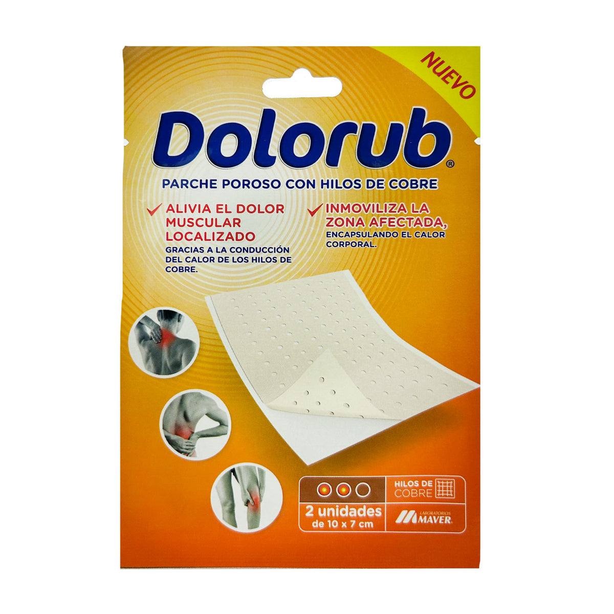 Dolorub Parche Cobre