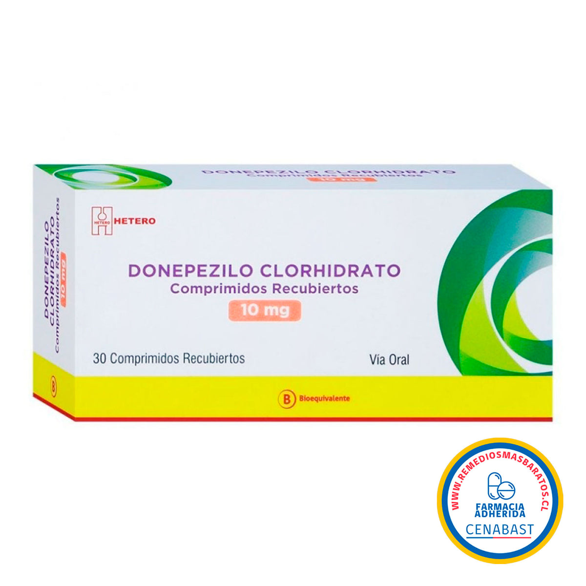 Donepezilo Comprimidos Recubiertos 10mg Producto Cenabast