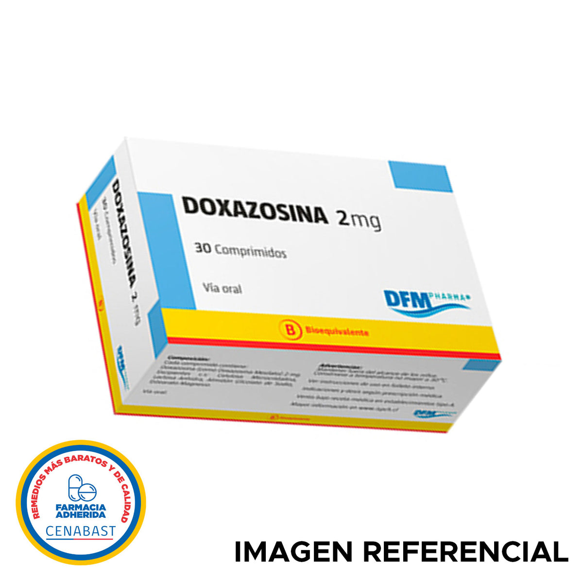 Doxazosina Comprimidos 2mg Producto Cenabast