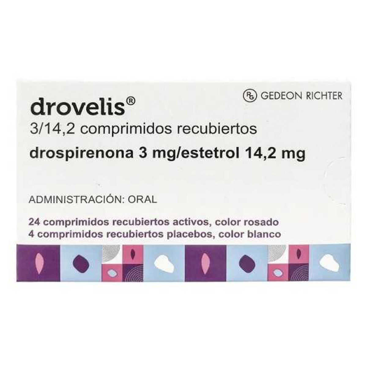 Drovelis 3/14,2 Comprimidos Recubiertos