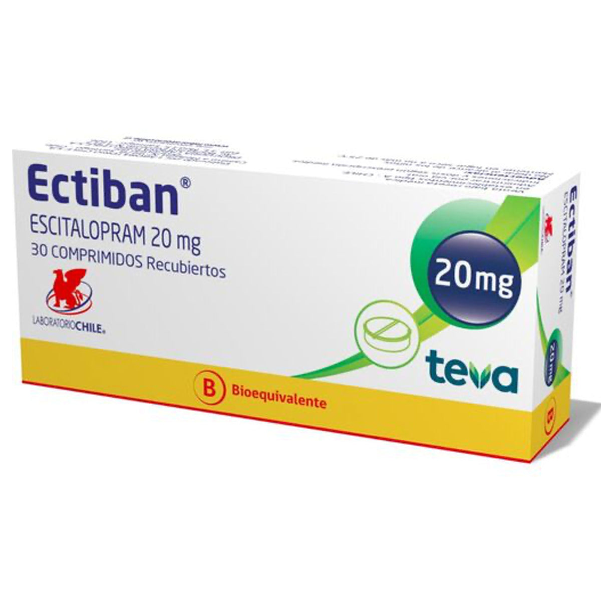 Ectiban Comprimidos Recubiertos 20mg