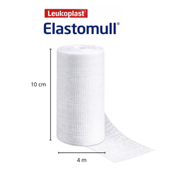 Elastomull Gasa Rollo 10 cm x 4 m