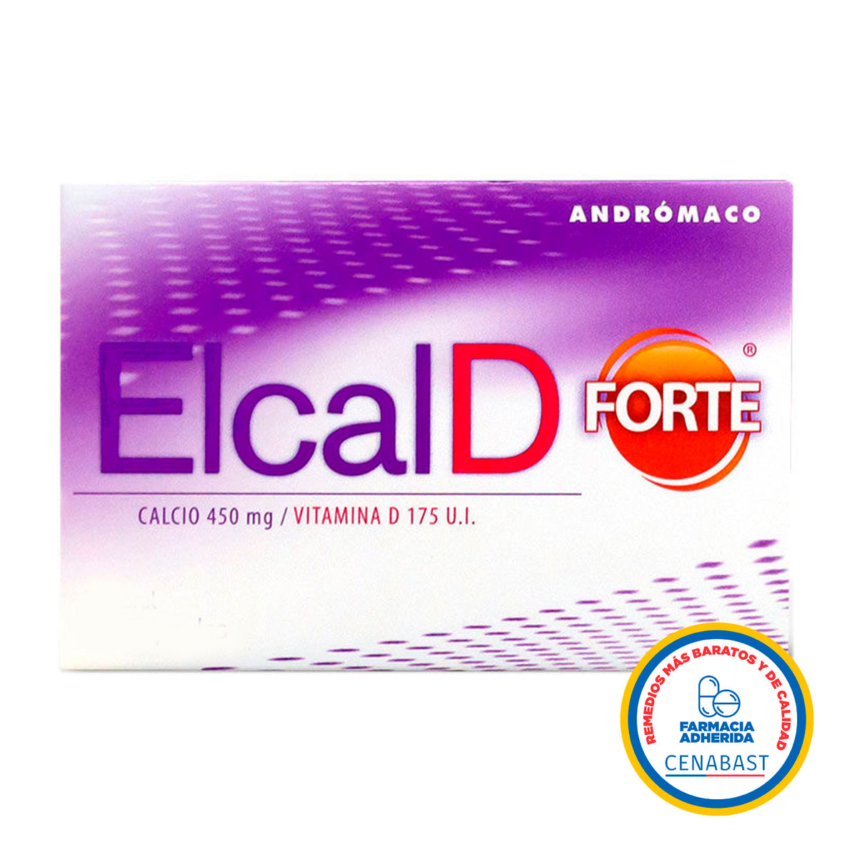 ElcalD Forte Cápsulas Producto Cenabast