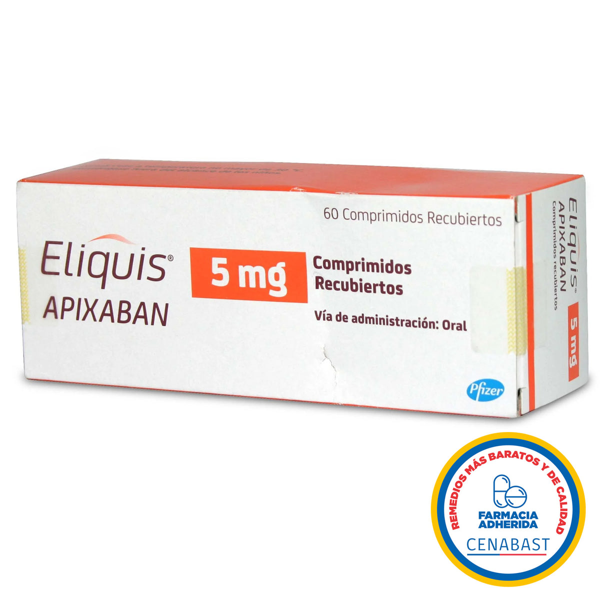 Eliquis Comprimidos Recubiertos 5mg Producto Cenabast