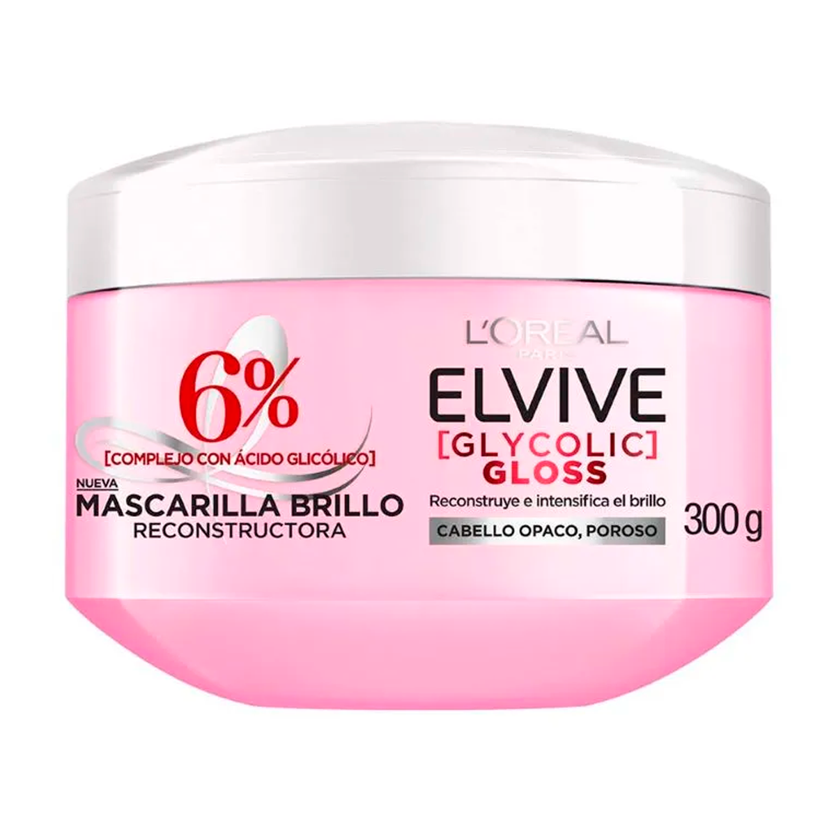 Elvive Mascarilla Capilar Glycolic Gloss
