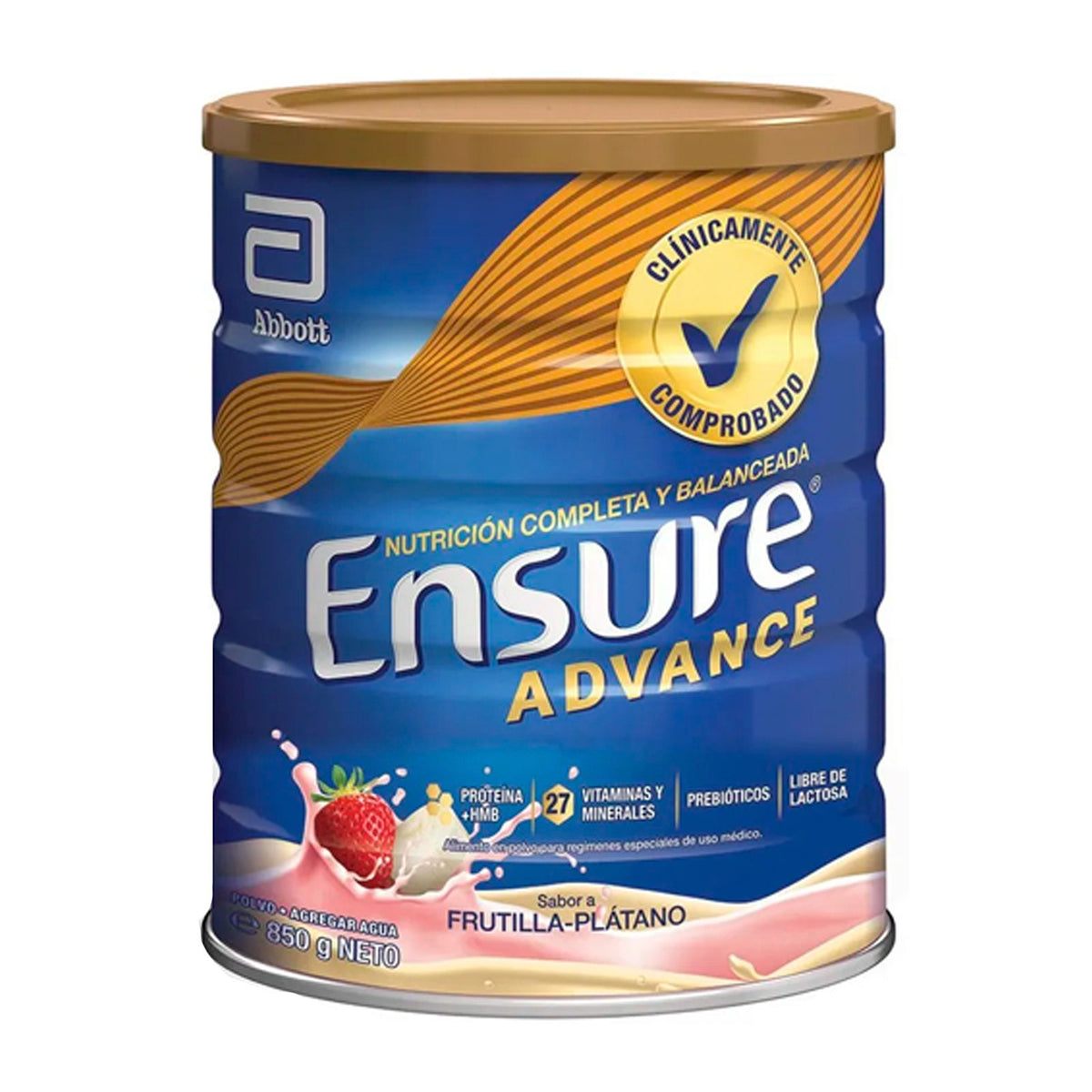 Ensure Advance Frutilla Plátano Polvo