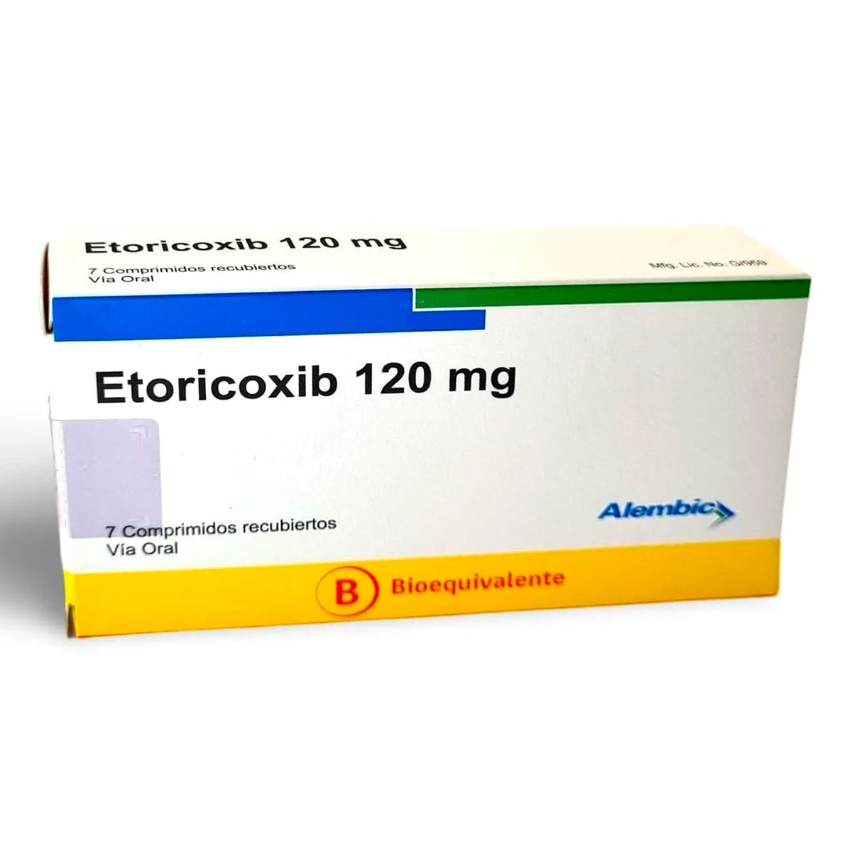 Etoricoxib Comprimidos Recubiertos 120mg