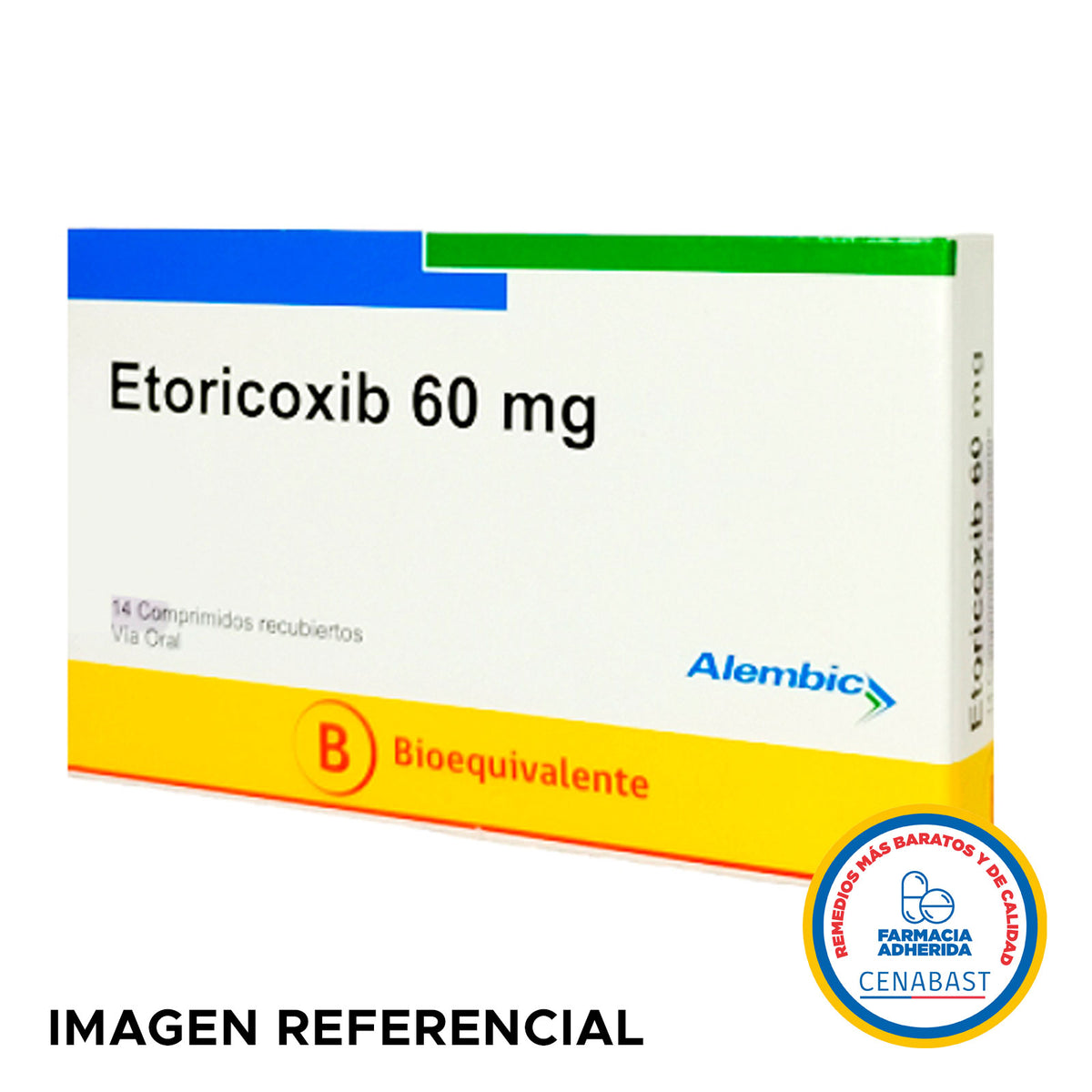 Etoricoxib Comprimidos Recubiertos 60mg Producto Cenabast