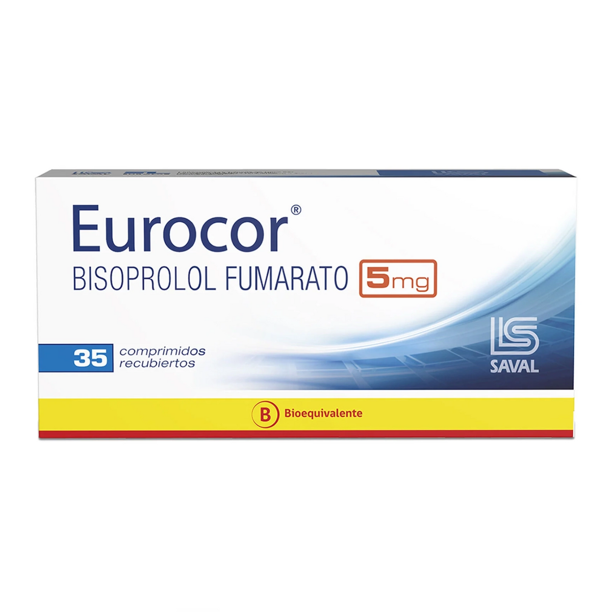 Eurocor 5mg 35 Comprimidos Recubiertos