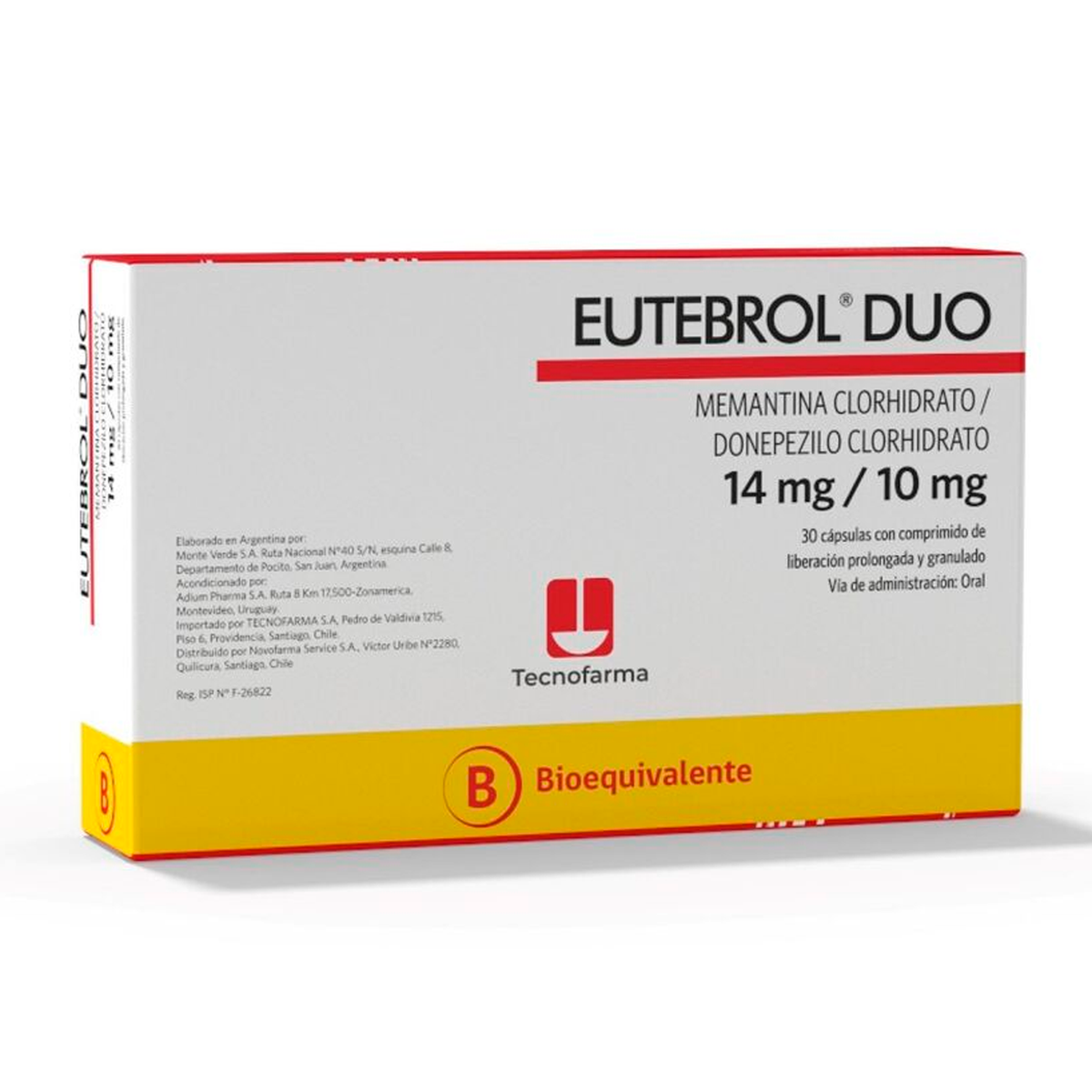 Eutebrol Duo 14/10mg Cápsulas de Liberación Prolongada