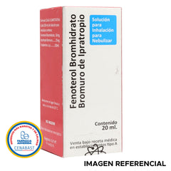 Fenoterol Bromhidrato y Bromuro de Ipatropio Solución para Inhalación Producto Cenabast
