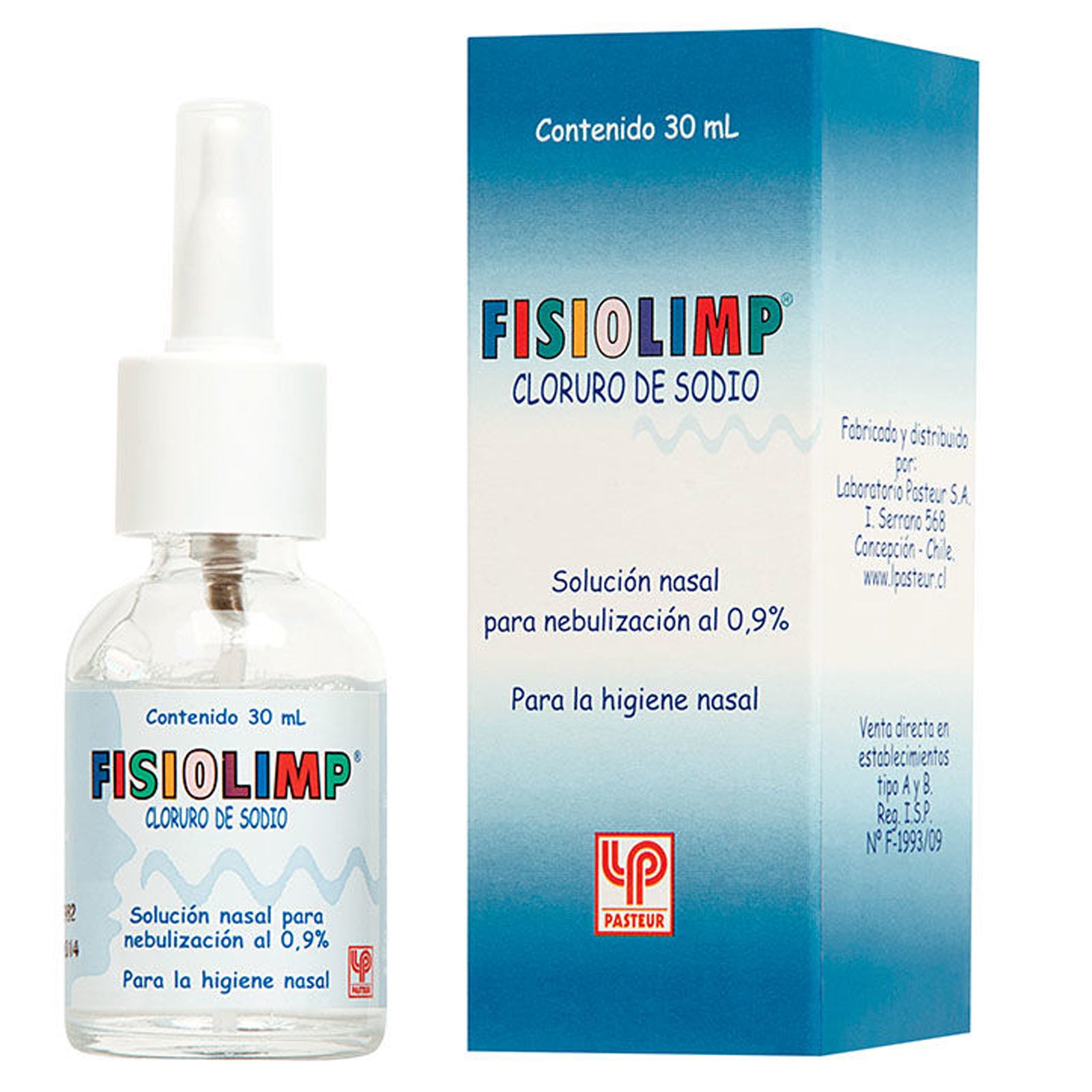Fisiolimp Solución Nasal 0,9% – Farmacia El Quimico