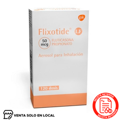 Flixotide Aerosol para Inhalación 50mcg (disponible solo para venta presencial)