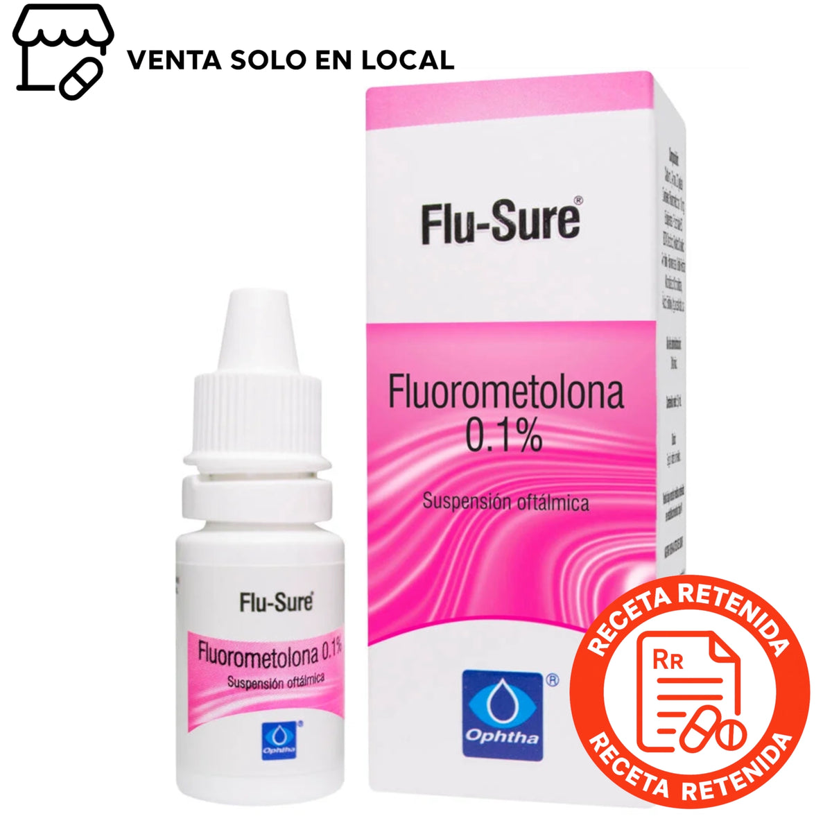 Flu-Sure Suspensión Oftálmica 0,1% (disponible solo para venta presencial)
