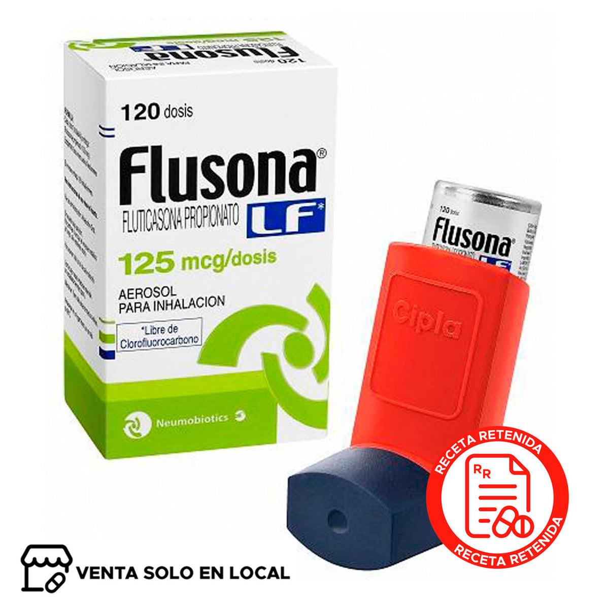 Flusona LF Aerosol para Inhalación 125mcg