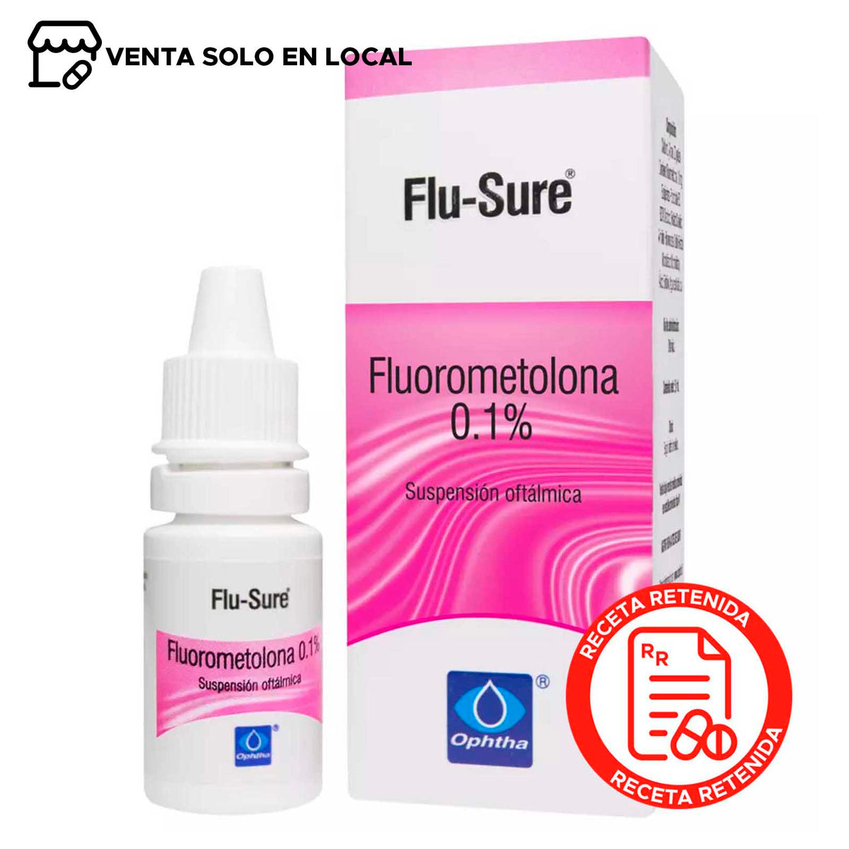 Flu-Sure Suspensión Oftálmica 0,1%