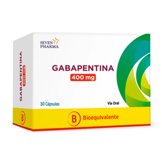 Gabapentina Cápsulas 400mg