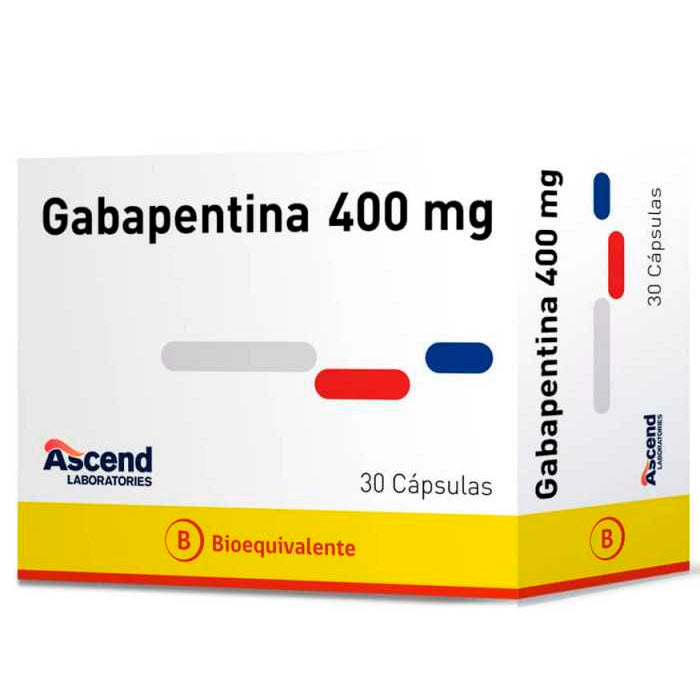 Gabapentina Cápsulas 400mg