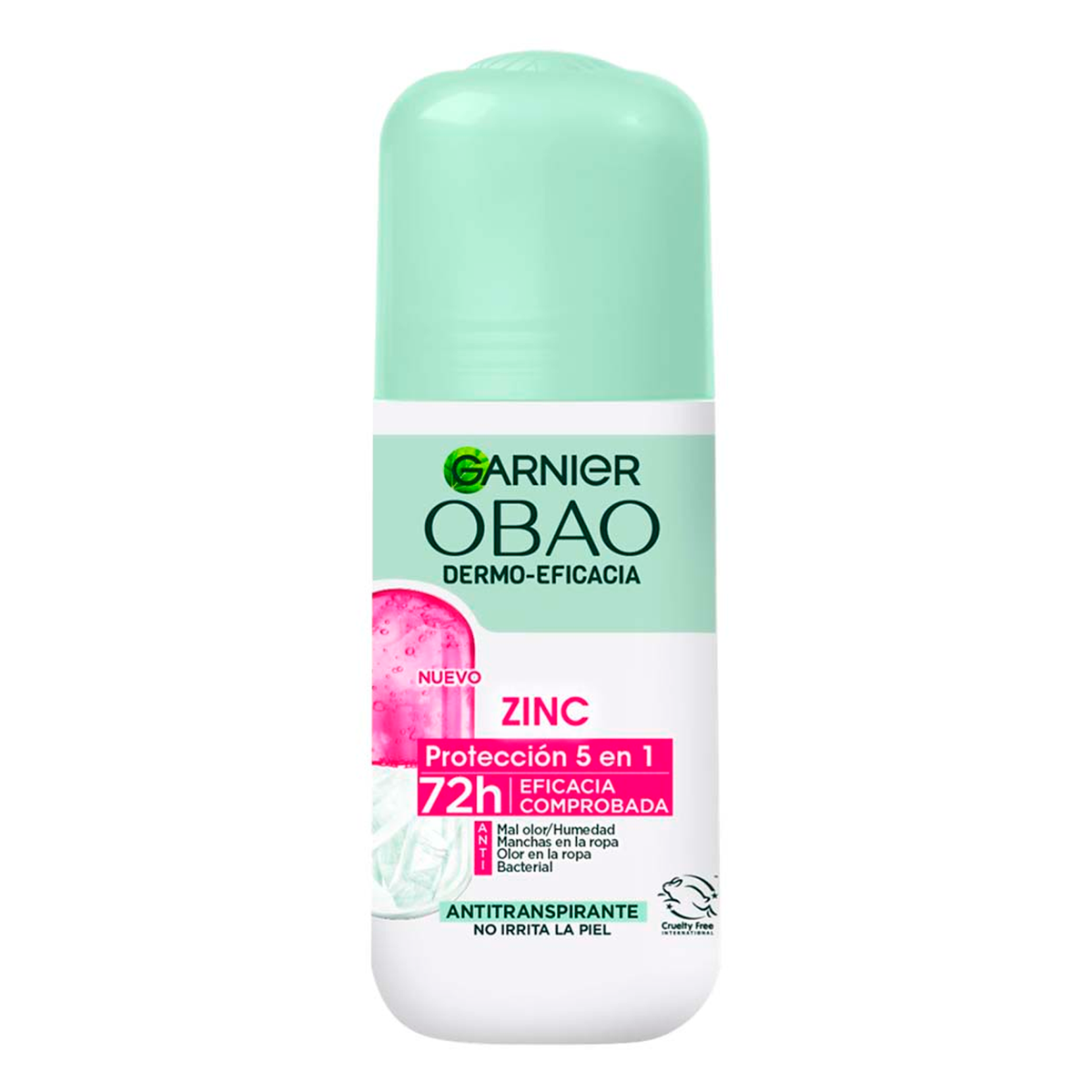 Garnier Desodorante Roll On Obao Zinc Mujer