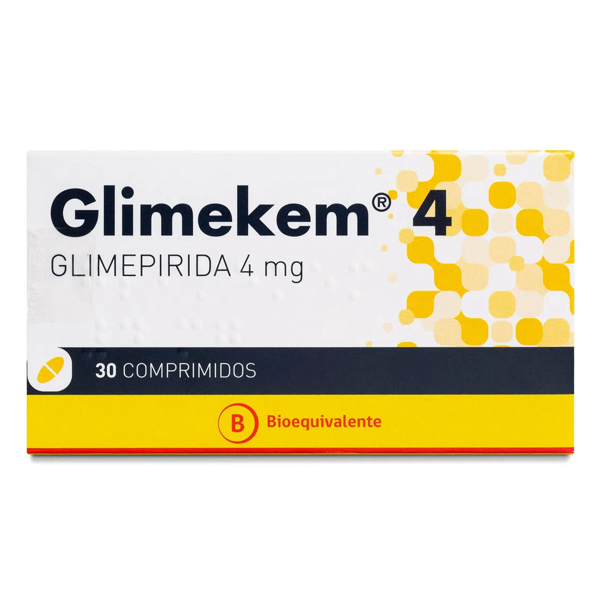 Glimekem Comprimidos 4mg