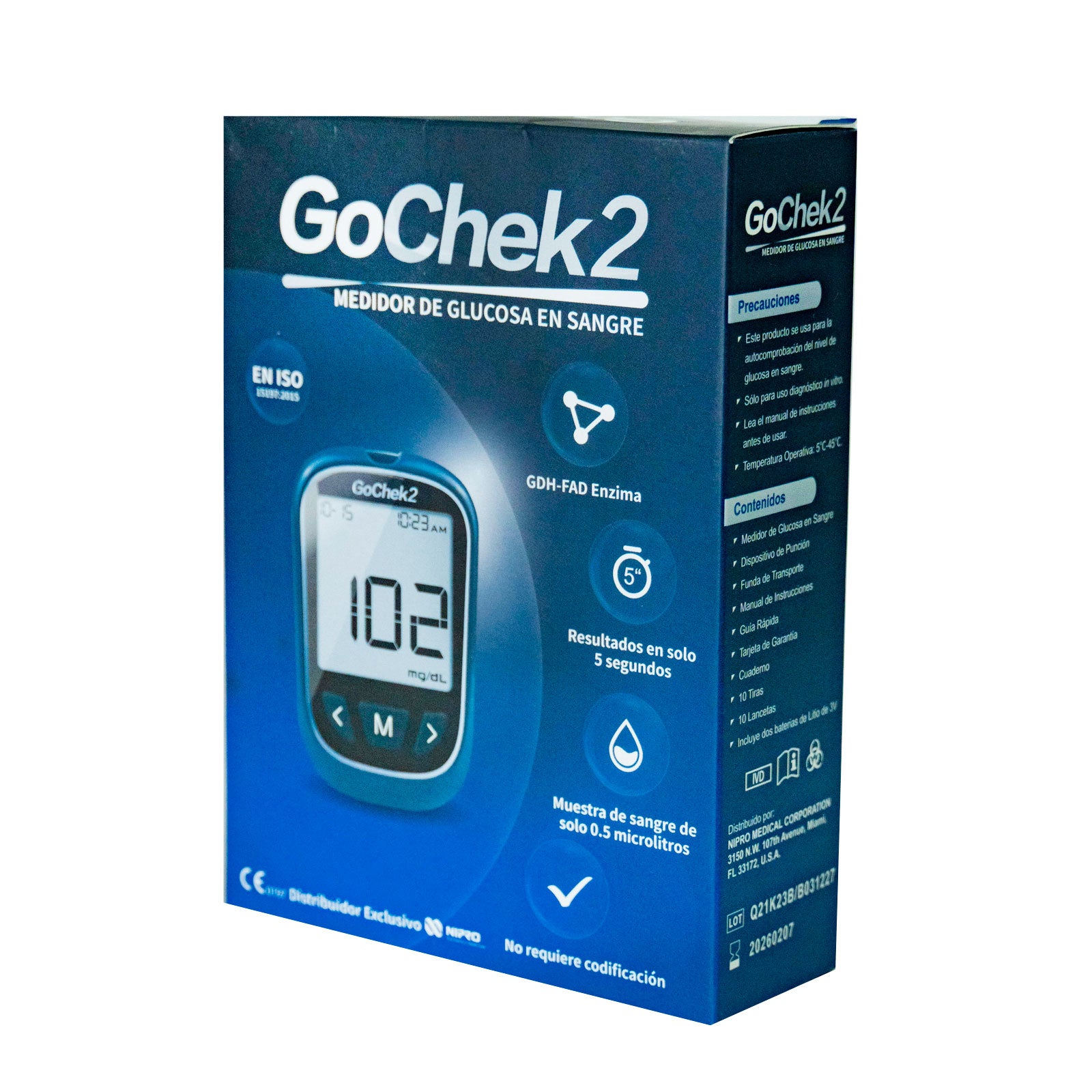 Glucómetro Go Check 2 – Farmacia El Quimico