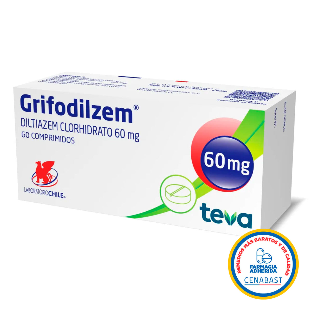 Grifodilziem Comprimidos 60mg Producto Cenabast