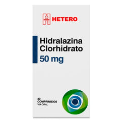 Hidralazina Comprimidos Recubiertos 50mg