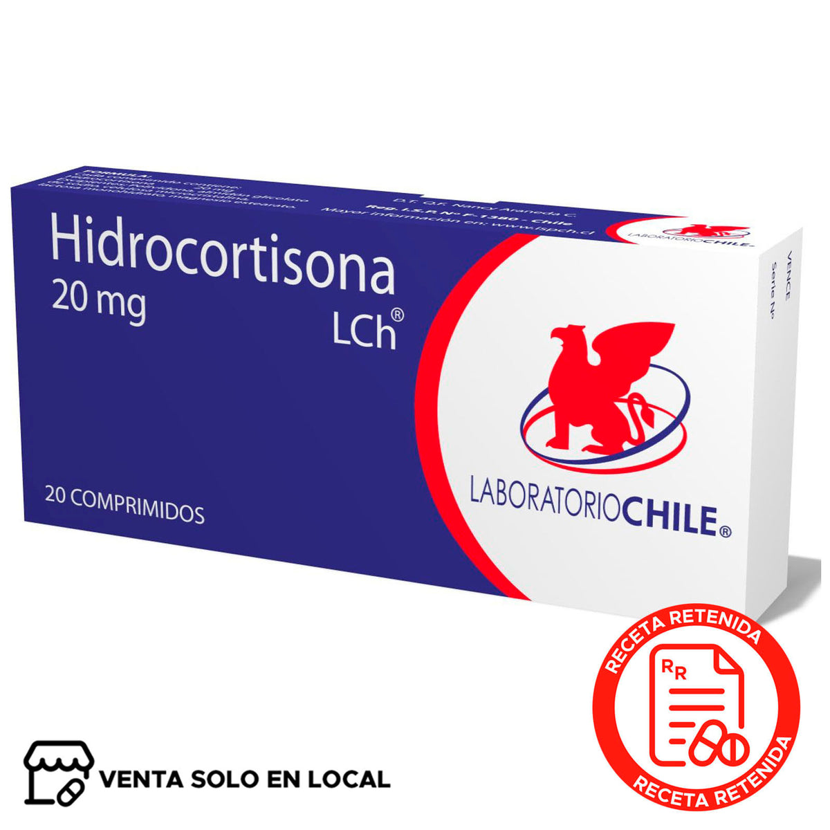 Hidrocortisona Comprimidos 20mg