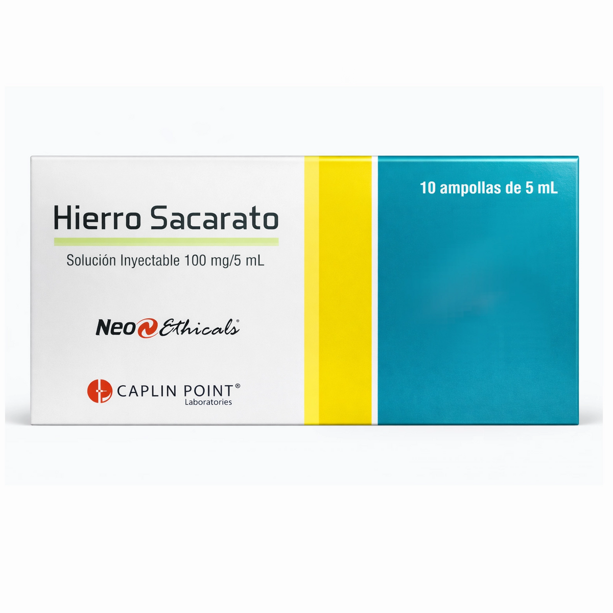 Hierro Sacarato Solución Inyectable 100mg/5ml