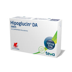 Hipoglucin DA Comprimidos Recubiertos 500/5 PRONTO VENCIMIENTO