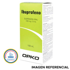 Ibuprofeno Suspensión Oral 100mg/5ml Producto Cenabast