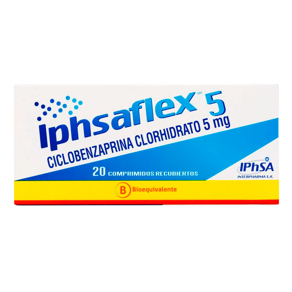 Iphsaflex Comprimidos Recubiertos 5mg