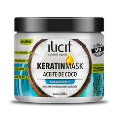 Ilicit Máscara Capilar Keratinmask Aceite de Coco