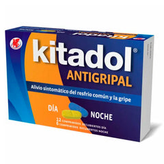 Kitadol Antigripal Día y Noche Comprimidos Recubiertos