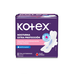Kotex Toalla Higienica Nocturna Extra Protección