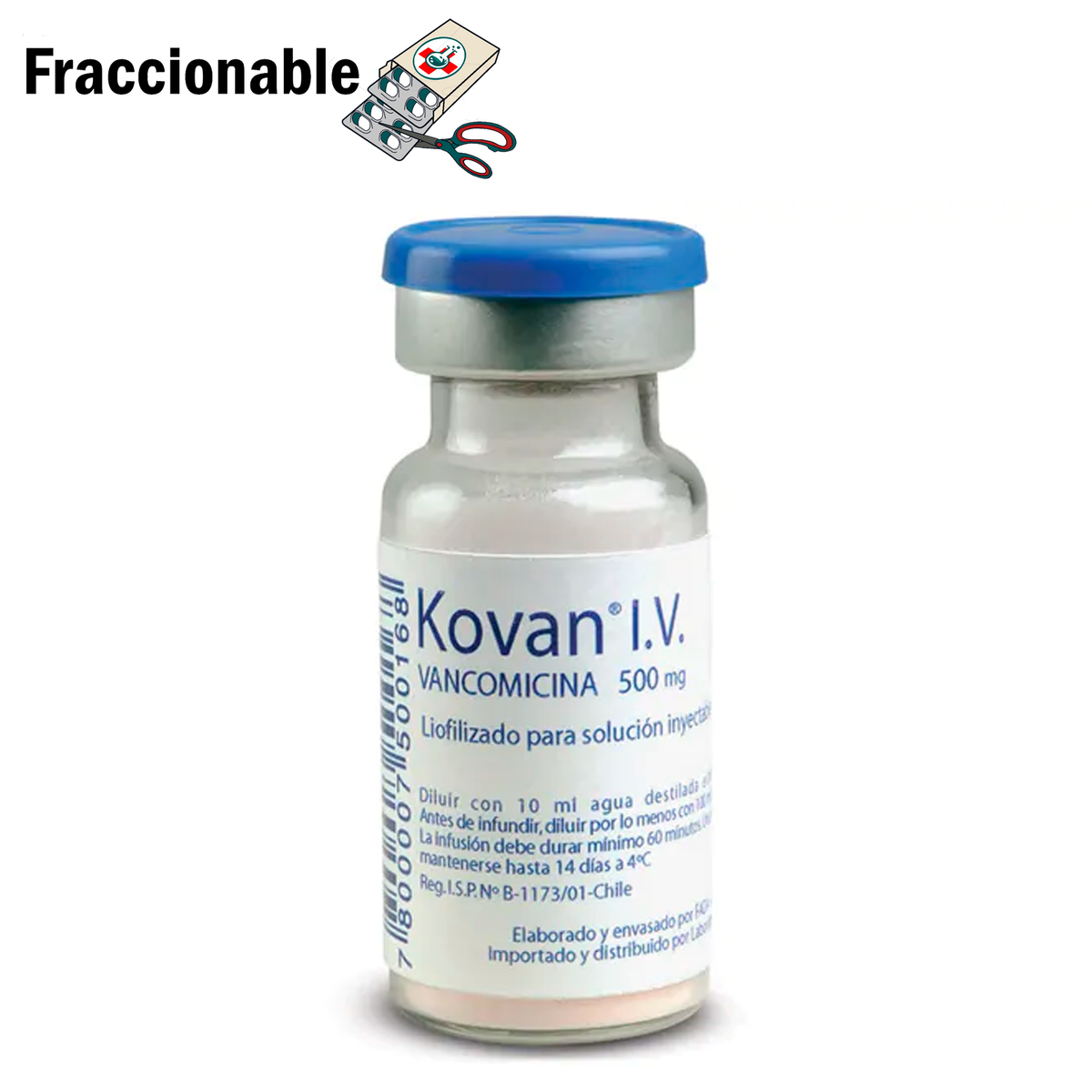 Kovan I.V. Polvo para Inyectable 500g x 1 Ampolla