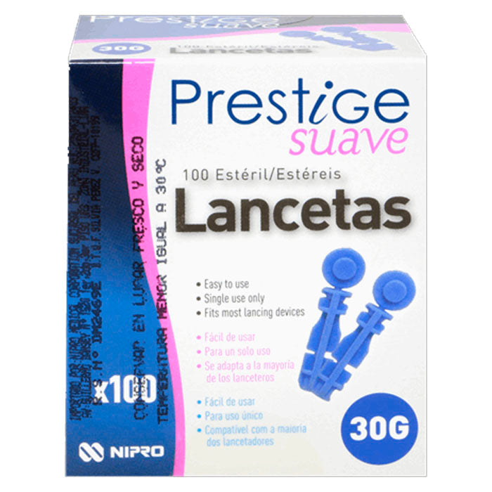 Lancetas Prestige Suaves