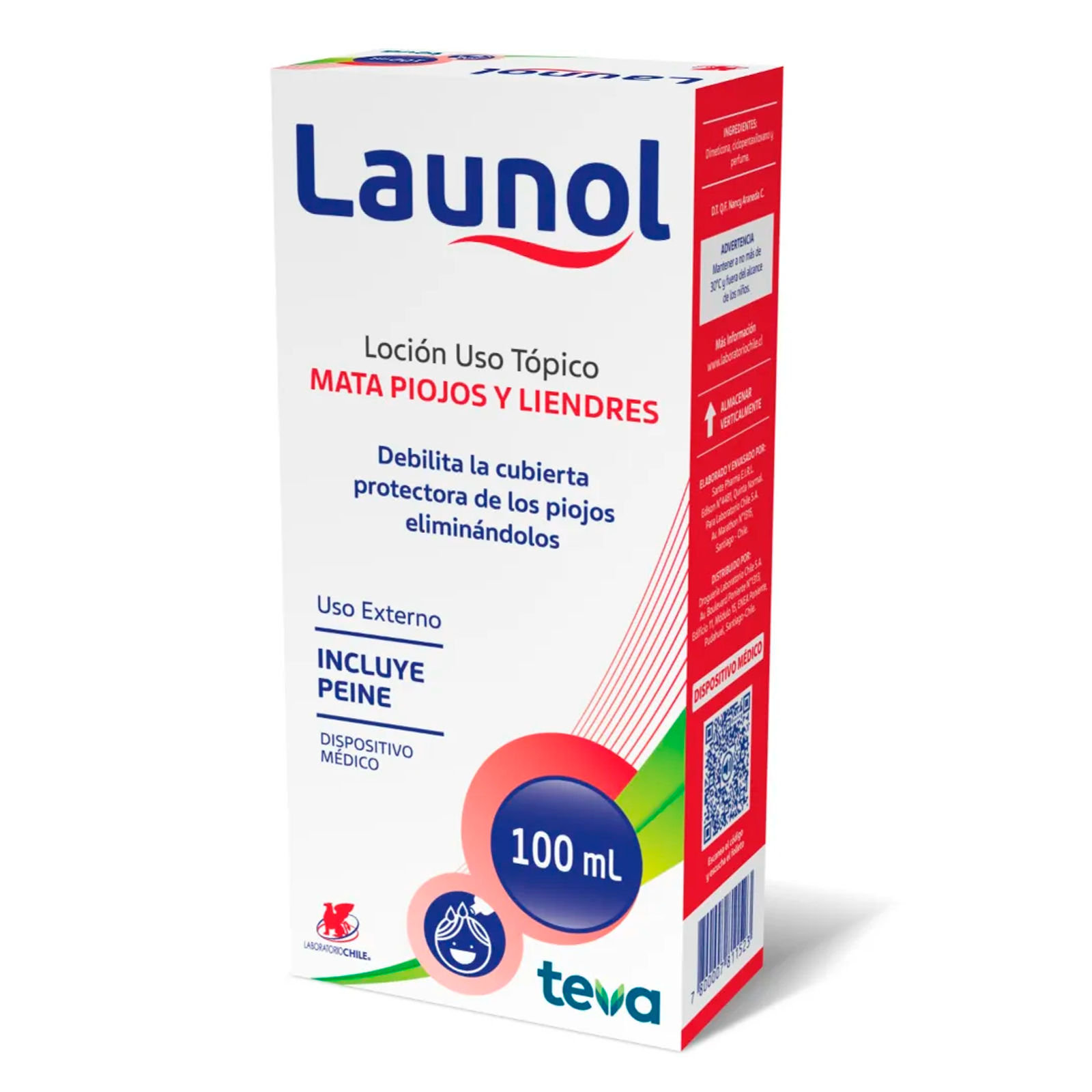 Launol LAUNOL LOCIÓN X 60ML LCH (M5) - Laboratorio Chile | Farmacia El Químico ...