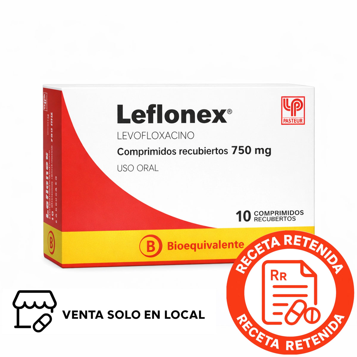 Leflonex 750 mg Comprimidos Recubiertos (disponible solo para venta presencial)