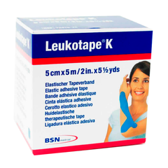 Leukotape K Venda Adhesiva Color Azul