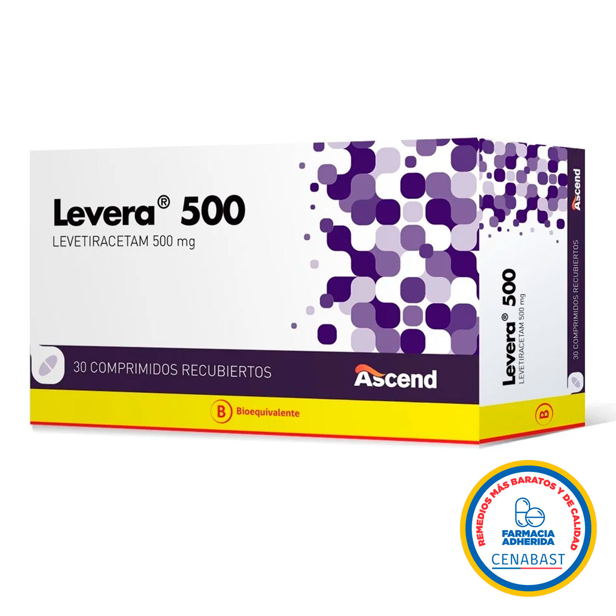 Levera Comprimidos Recubiertos 500mg Producto Cenabast