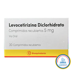 Levocetirizina Comprimidos Recubiertos 5mg Producto Cenabast