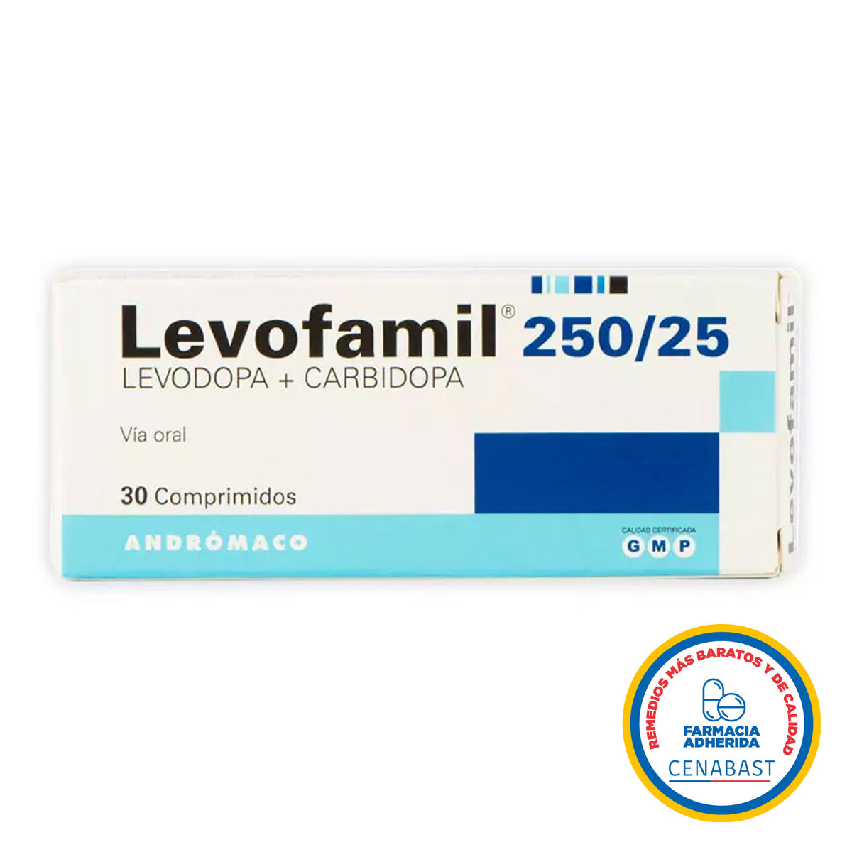 Levofamil Comprimidos 250/25 Producto Cenabast
