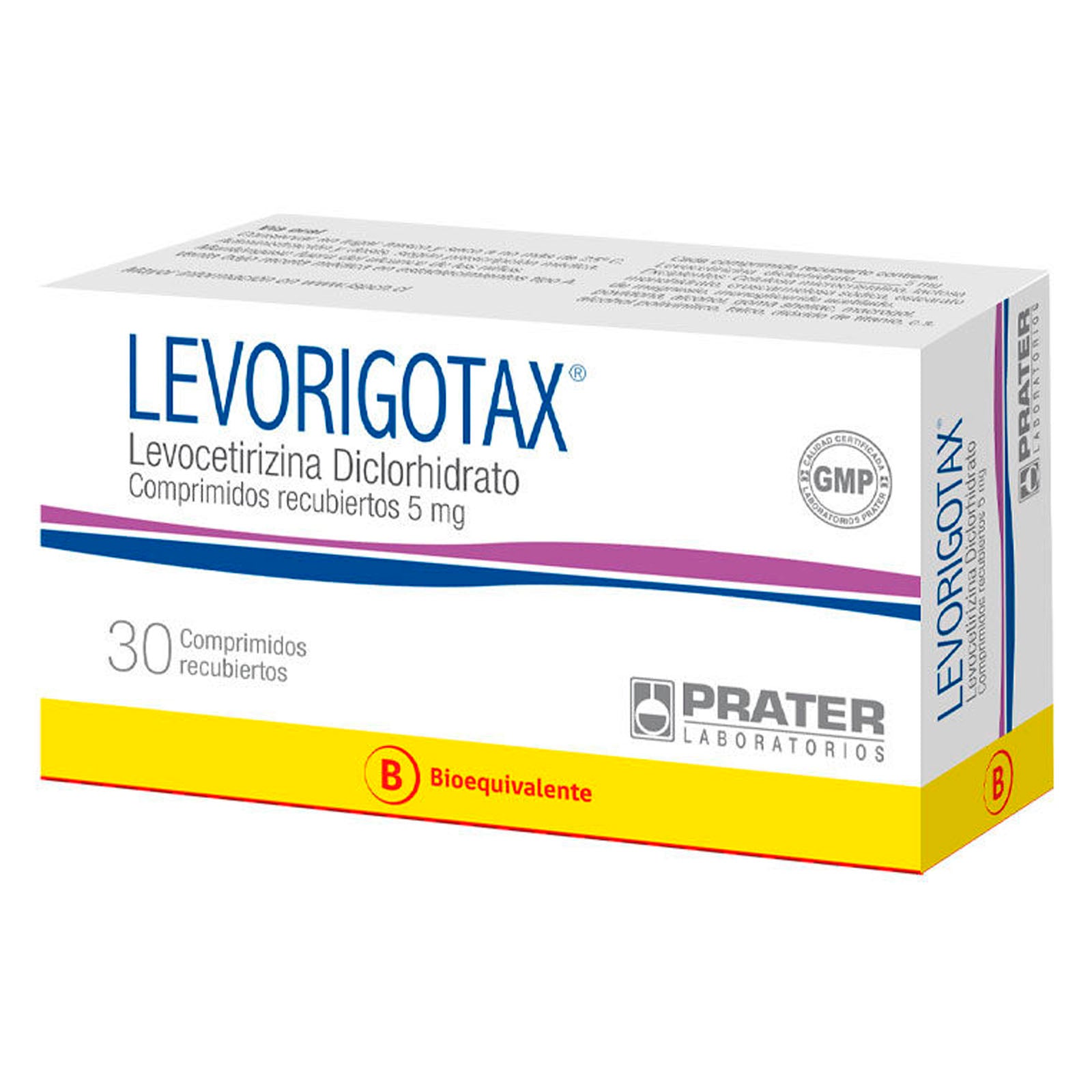 Levorigotax Comprimidos Recubiertos 5mg