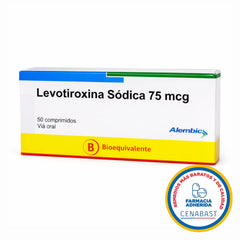 Levotiroxina Comprimidos 75mcg Producto Cenabast