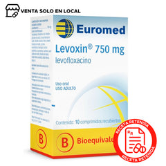 Levoxin Comprimidos Recubiertos 750mg