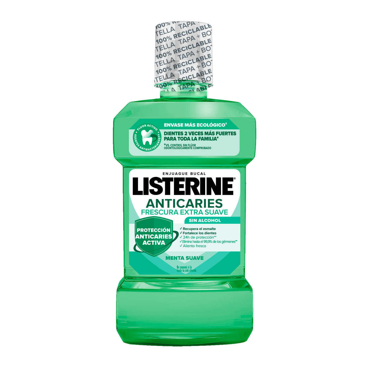 Listerine Anticaries Sin Alcohol