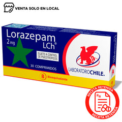 Lorazepam Comprimidos 2mg